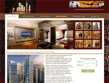 Tablet Screenshot of heefunapartmenthotelguangzhou.com